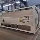 T75 ISO Tank Container Lox para armazenamento e transporte de oxigênio